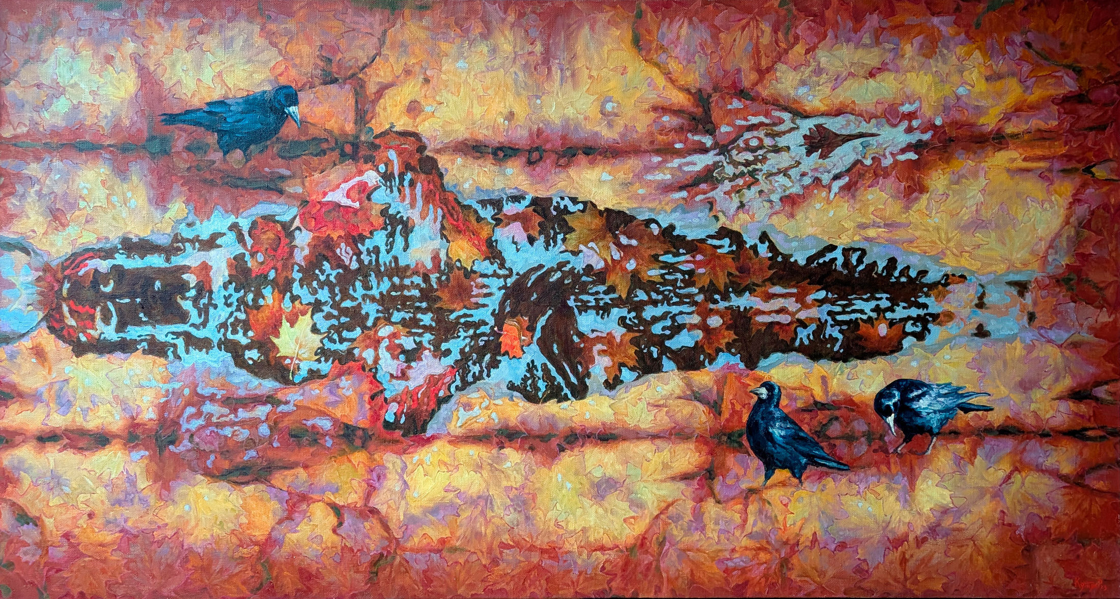 Shroud (Art series "Sacrum") by Ruslan Kutnyak